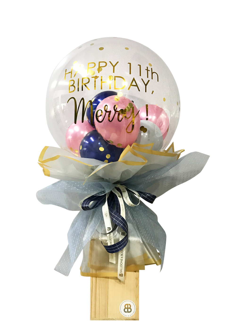 “Merry” | Jumbo Balloon Bouquet