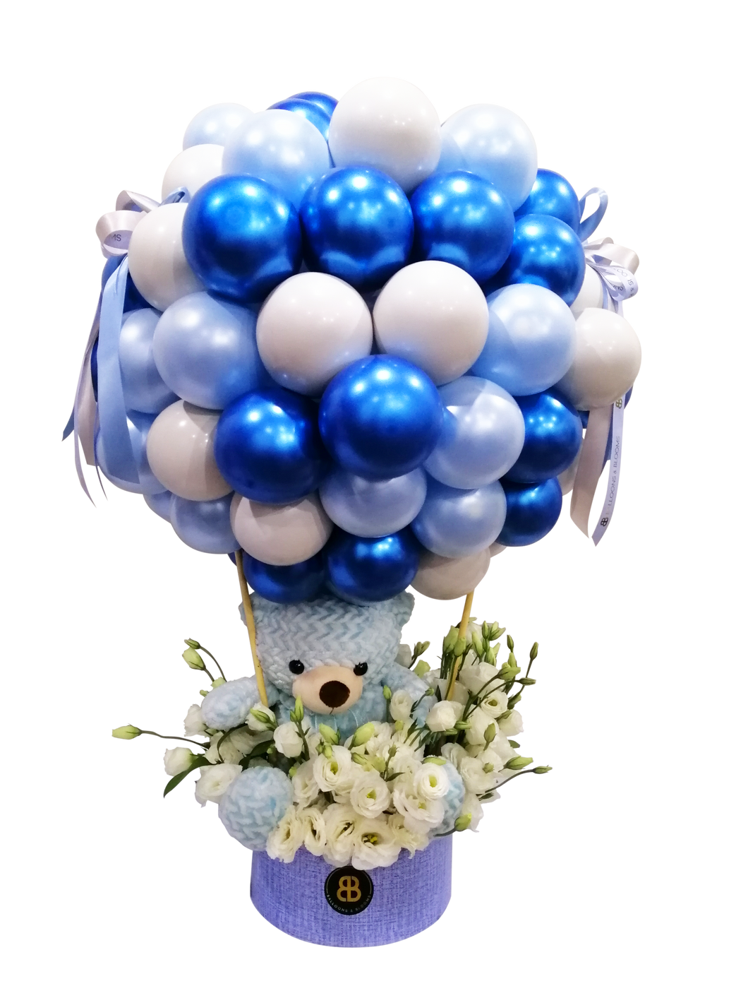 “Bluer Than Blue” | Hot Air Balloon Cloud
