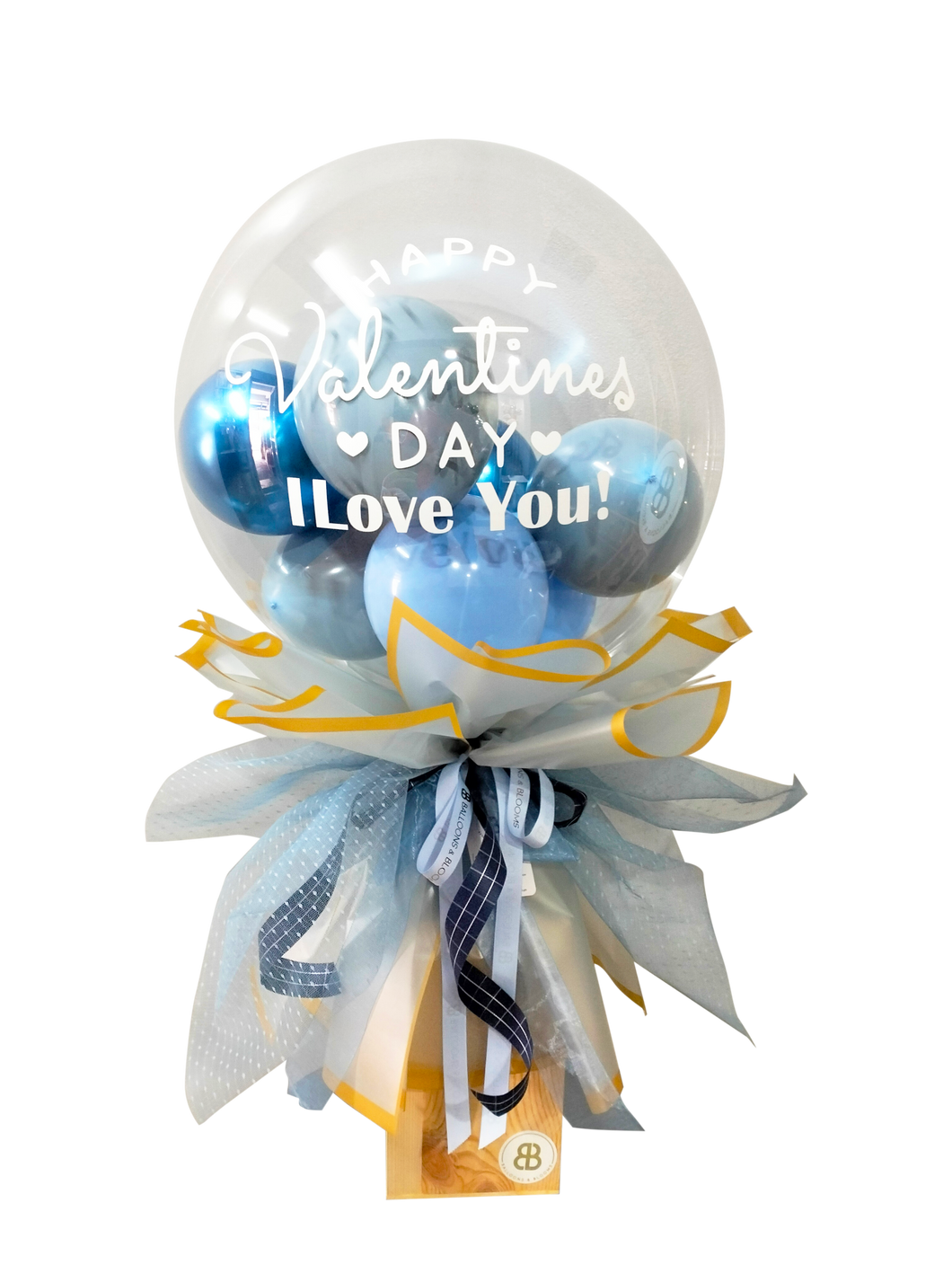 “Blue” | Jumbo Balloon Bouquet