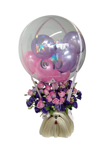 Stylish Flower Balloon | Best Flower Balloon | Balloons & Blooms