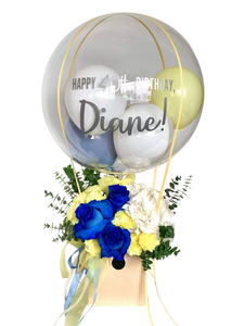 "Diane" | Mini Hot Air Balloon - Tall